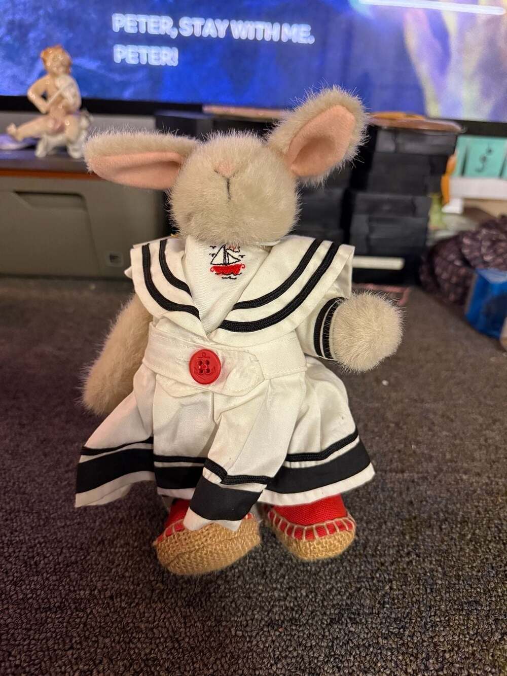 North American Bear Co. Hoppy VanderHare All Paws On Deck Sailor Rabbit with Map